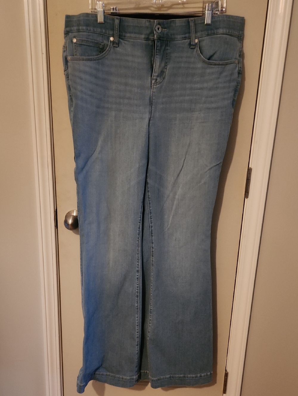 Light Blue Women's Flare Jeans